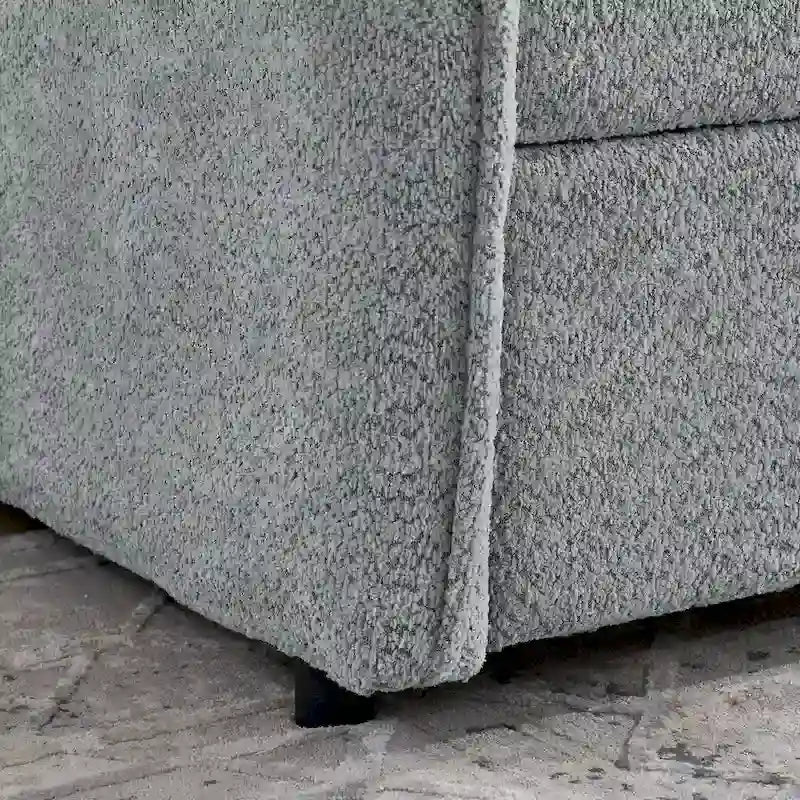 Twin Boucle Daybed with Trundle