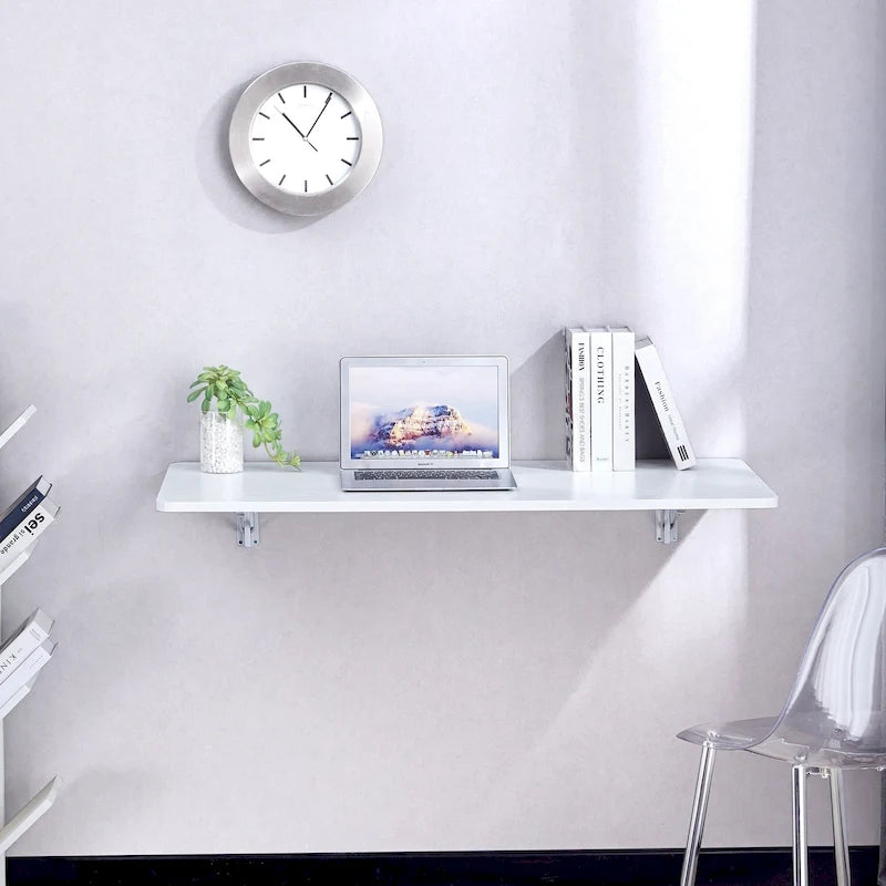 Laundry Room Folding Table Wall Mounted Folding Table for Small Spaces