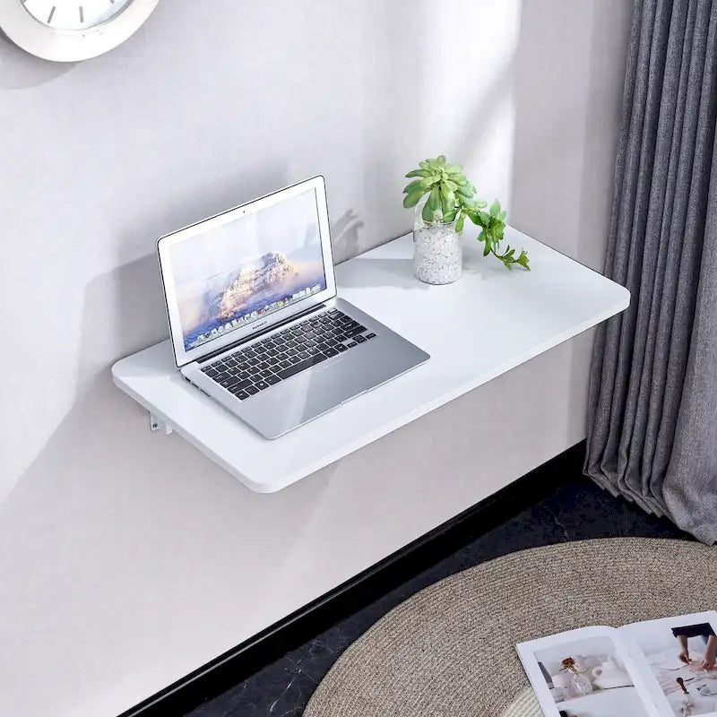 Laundry Room Folding Table Wall Mounted Folding Table for Small Spaces