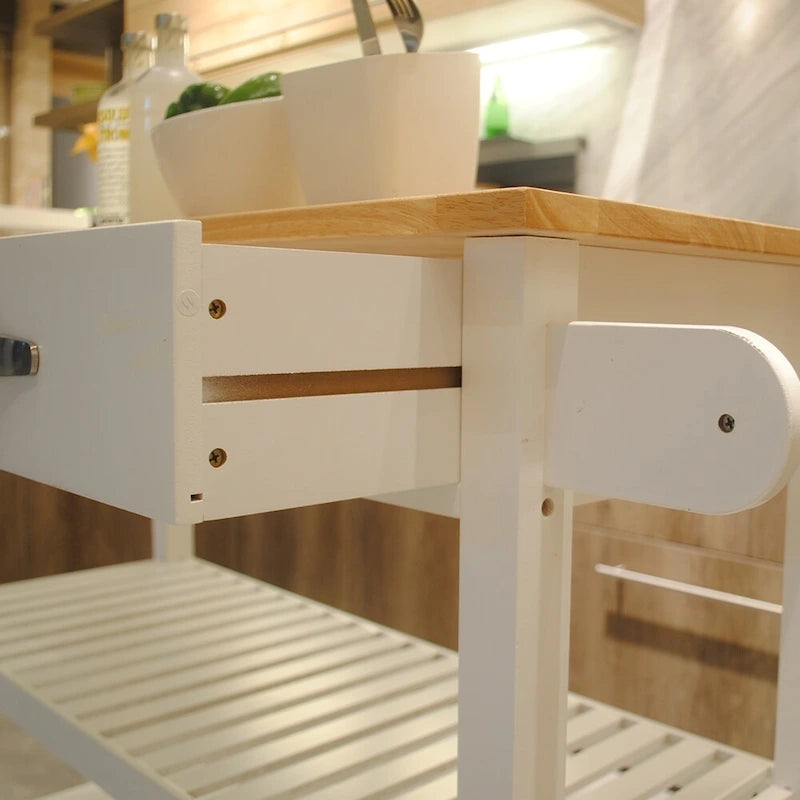 Kitchen Island & Kitchen Cart(no include stool)