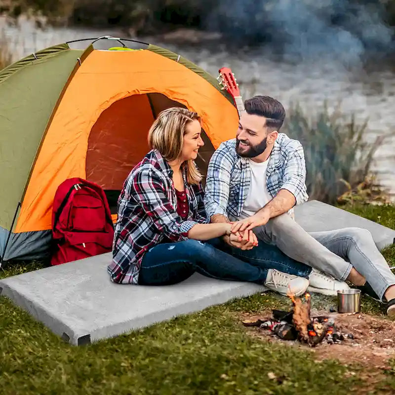 Lightweight Roll-Up Memory Foam Travel Mattress