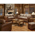 Cotton Printed Tapestry Accent Chair