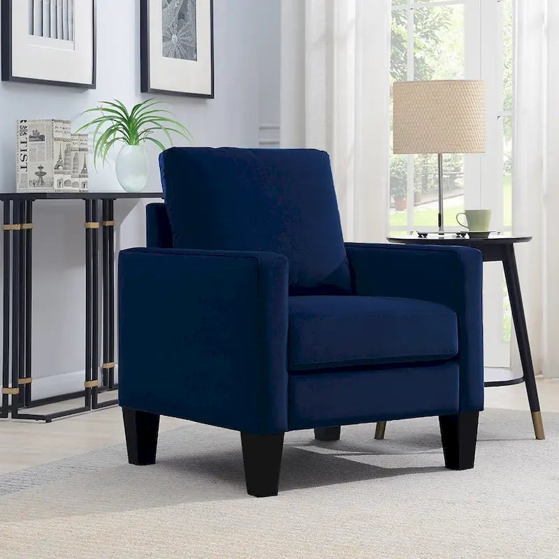 Polyester Mid-Century Arm Chair