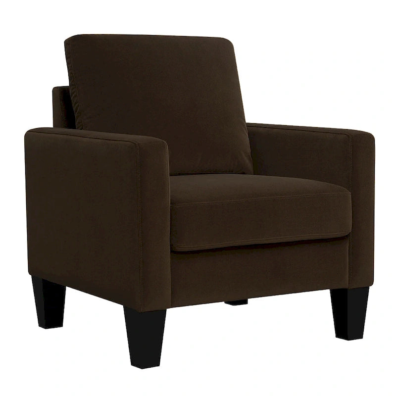 Polyester Mid-Century Arm Chair