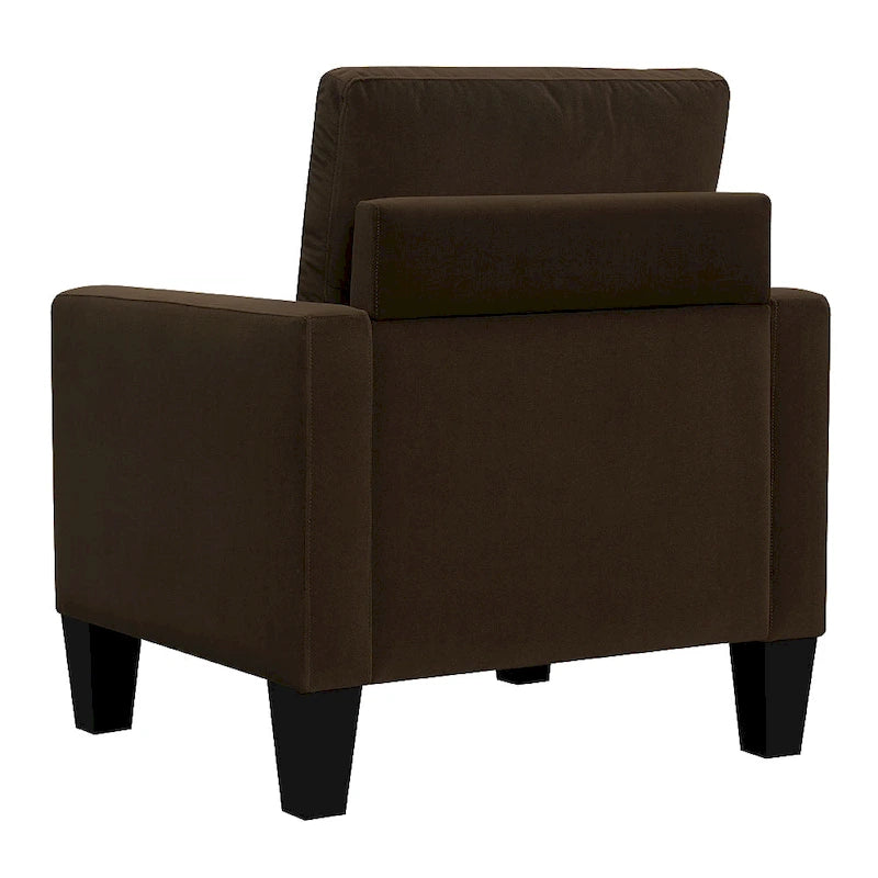 Polyester Mid-Century Arm Chair