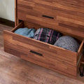 5-Drawer Chest in Walnut