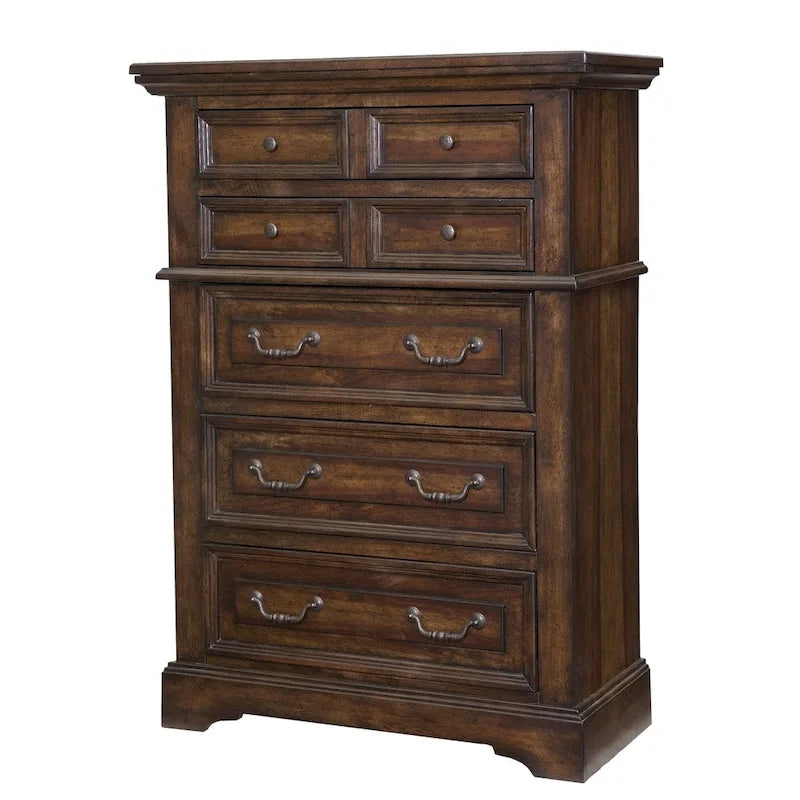 5-Drawer Chest - Rustic Style