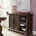 Traditional Weathered Peppercorn Printer Stand