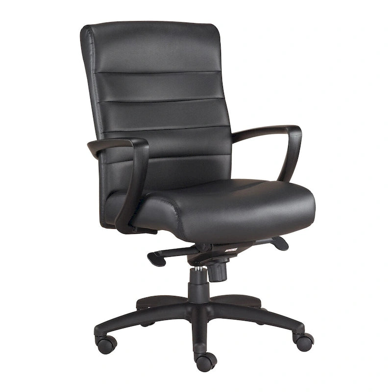 Bonded Leather Executive Chair - High-Back or Mid-Back