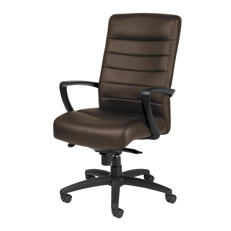 Bonded Leather Executive Chair - High-Back or Mid-Back