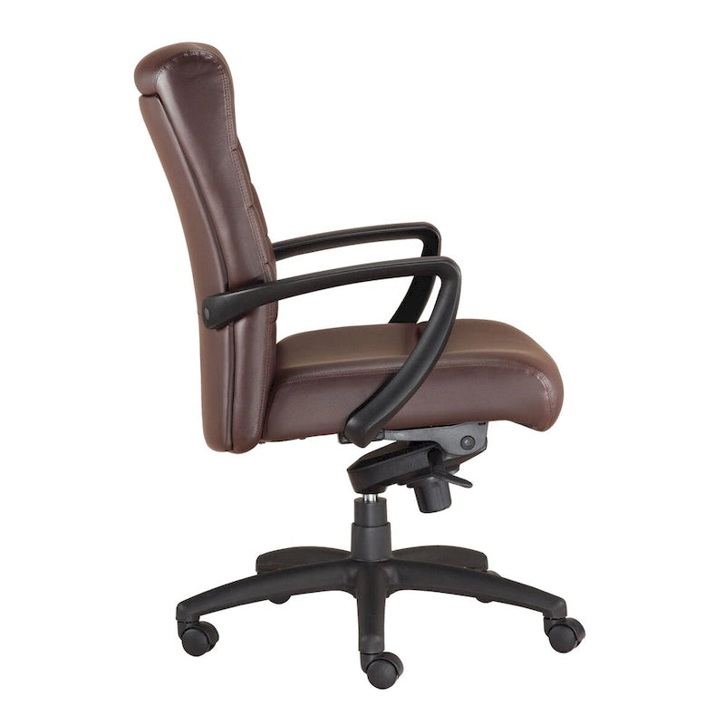 Bonded Leather Executive Chair - High-Back or Mid-Back