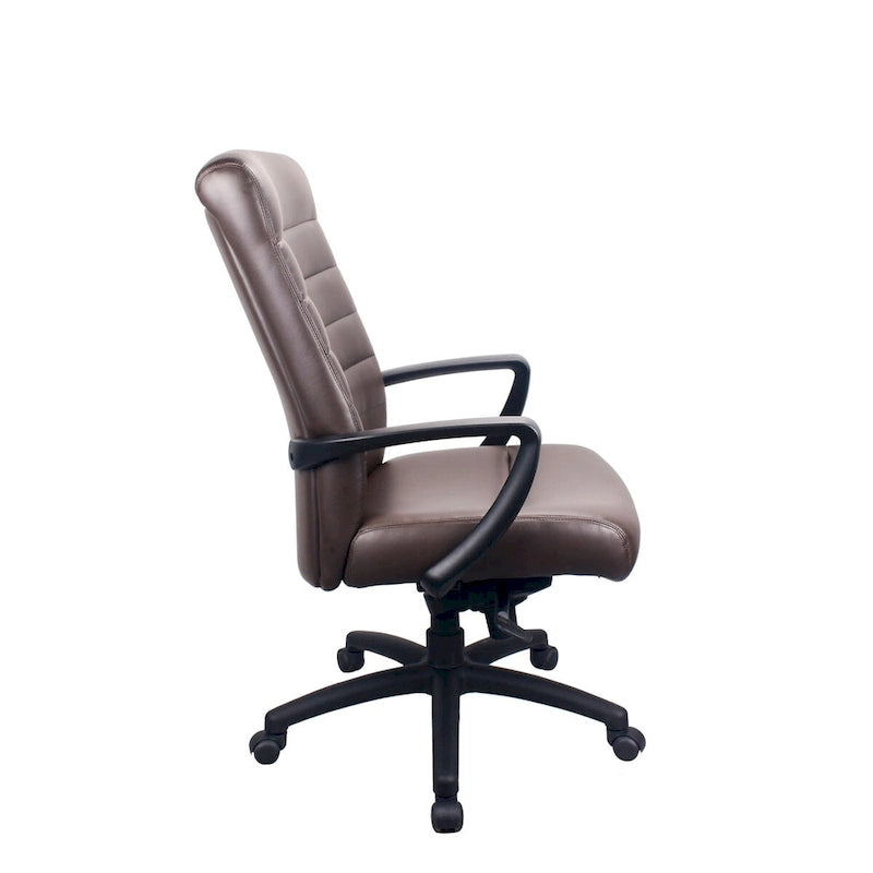 Bonded Leather Executive Chair - High-Back or Mid-Back