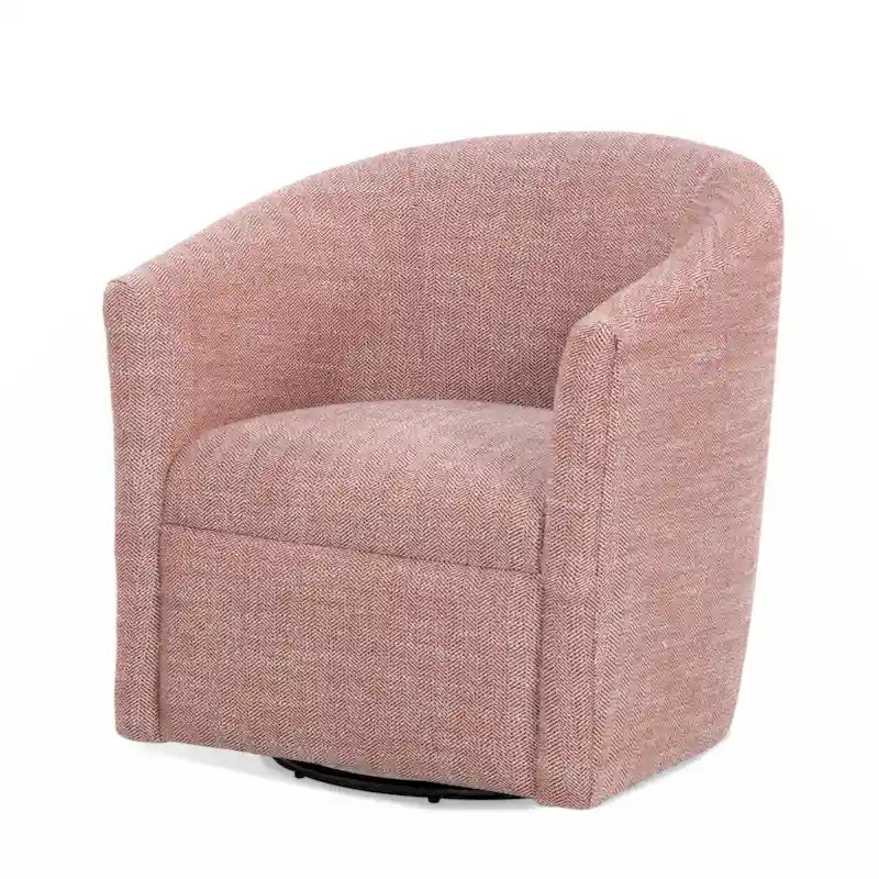 Swivel Barrel Polyester Chair