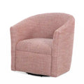 Swivel Barrel Polyester Chair