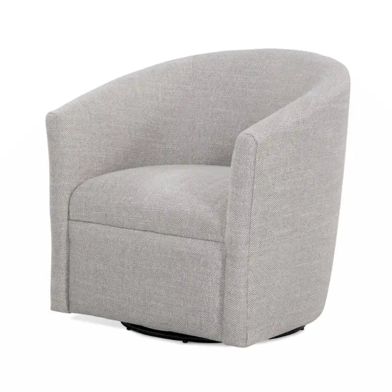 Swivel Barrel Polyester Chair