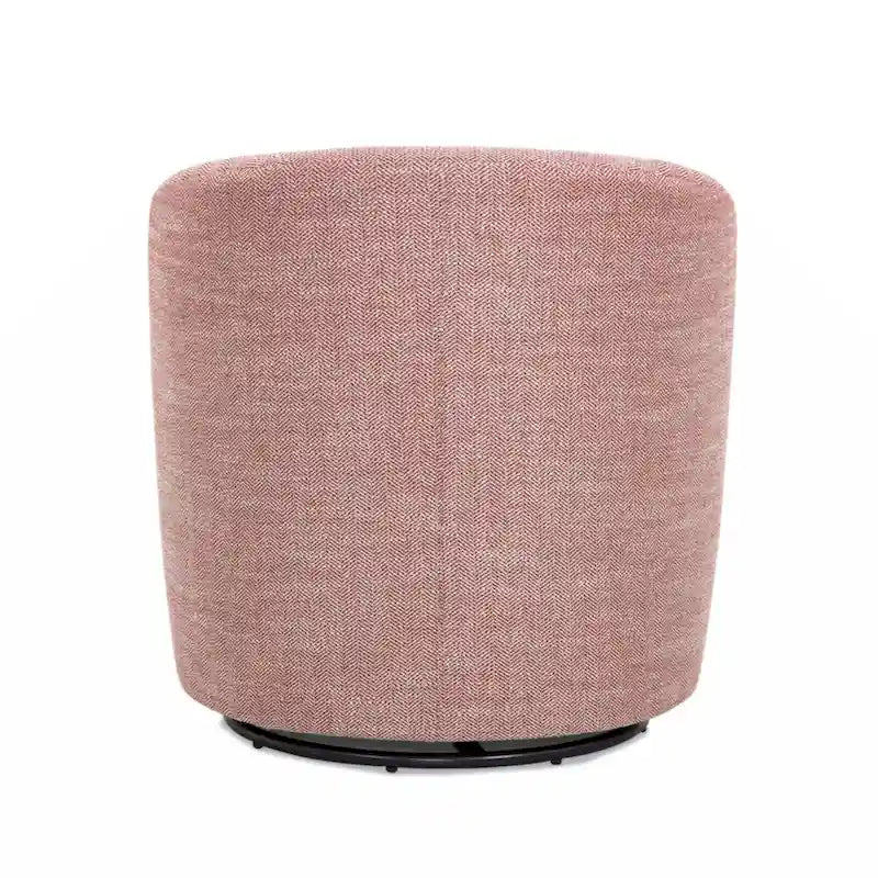 Swivel Barrel Polyester Chair