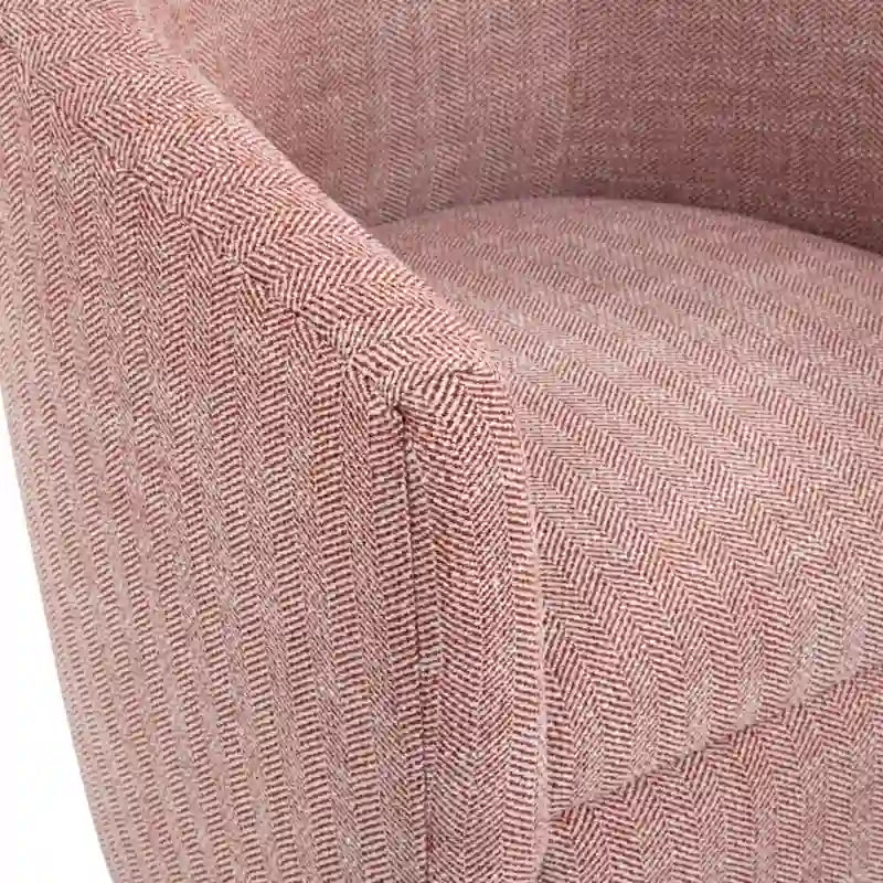 Swivel Barrel Polyester Chair
