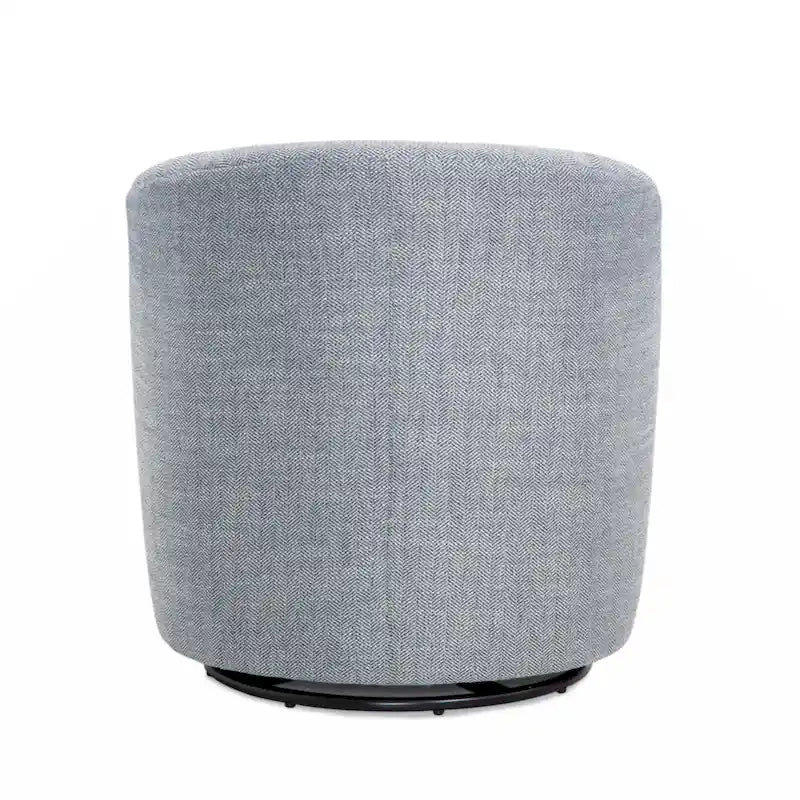 Swivel Barrel Polyester Chair