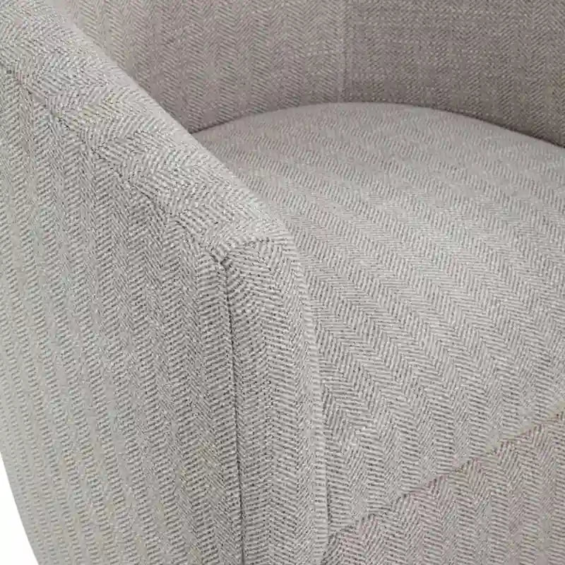 Swivel Barrel Polyester Chair