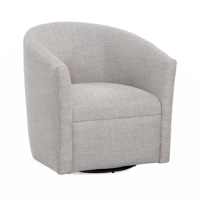 Swivel Barrel Polyester Chair